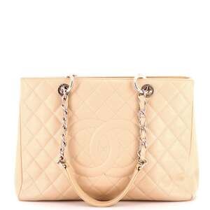 Chanel Grand Shopping Tote Quilted #242396C29B